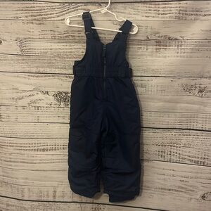 Blue snow bib from cat&jack size 2t
